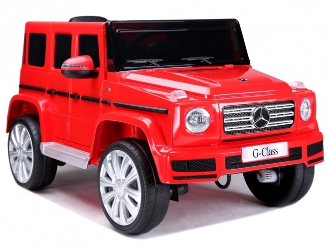 Auto elettrica per bambini Mercedes G500 rosso