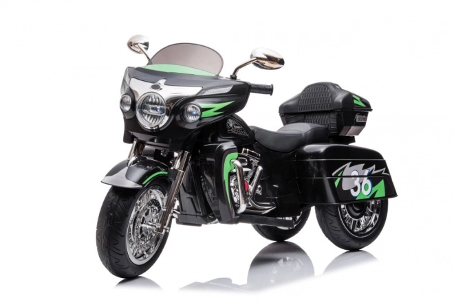 Moto a tre ruote elettrico Goldwing nero