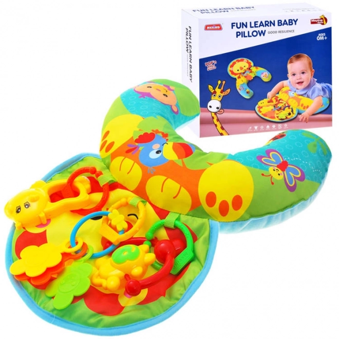 Cuscino stabilizzatore per bambino con giochi colorati – Leone