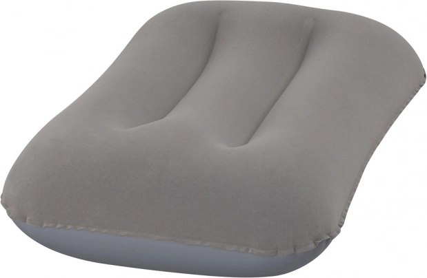 Cuscino gonfiabile in velluto grigio Bestway