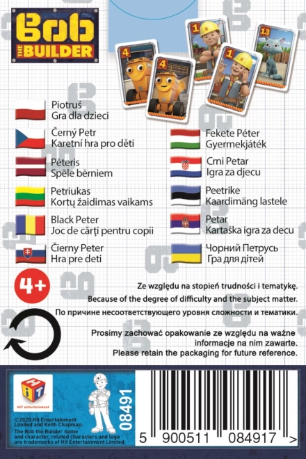 Gioco di carte Bořek Costruttore