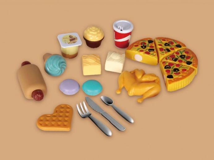 Set pranzo per bambini - Pizza e pollo