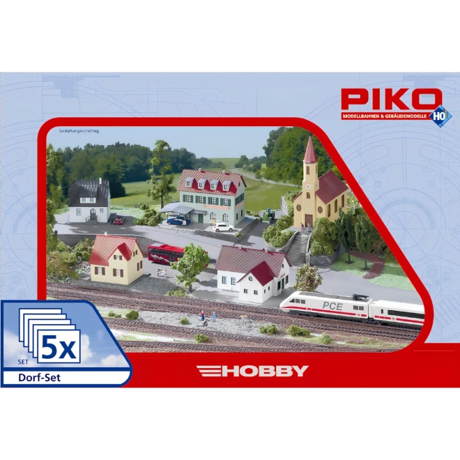 Set Costruzioni Piko Hobby Villaggio