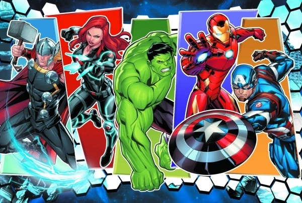 Puzzle Avengers 60 Pezzi Trefl