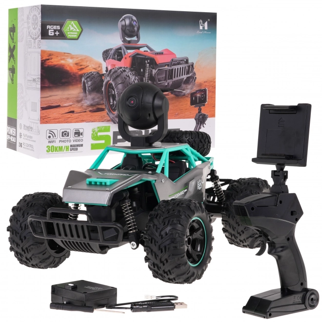 Crawler telecomandato con videocamera