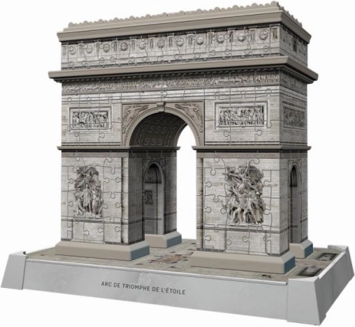 Iconics Arco di Trionfo edizione notturna – modello 3D illuminato con LED