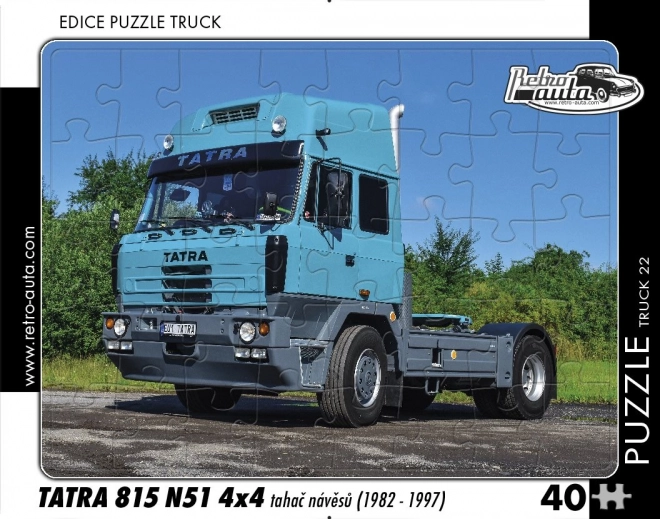 Puzzle camion Tatra 815 N51 4x4 retrò