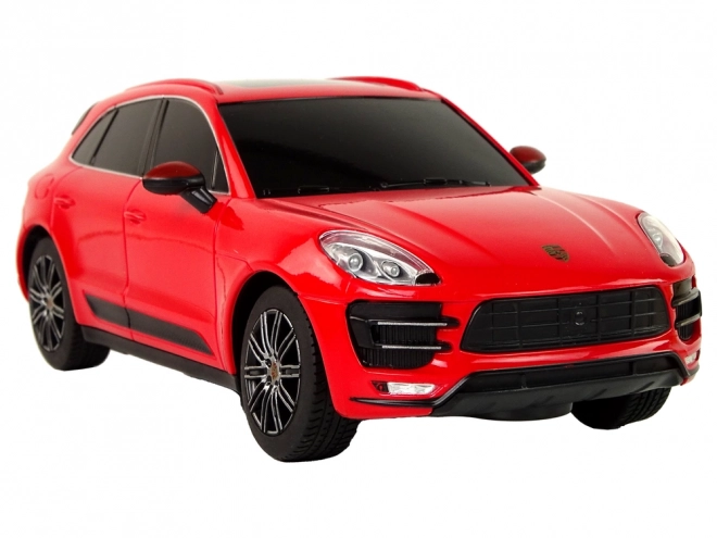 Auto R/C Porsche Macan Turbo 1:24 Rastar – Rosso