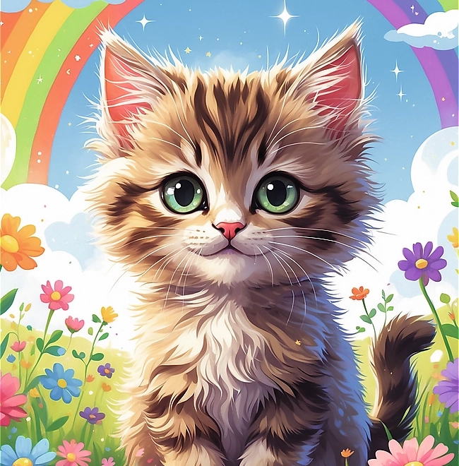 Puzzle Treflíci gattino 54 pezzi