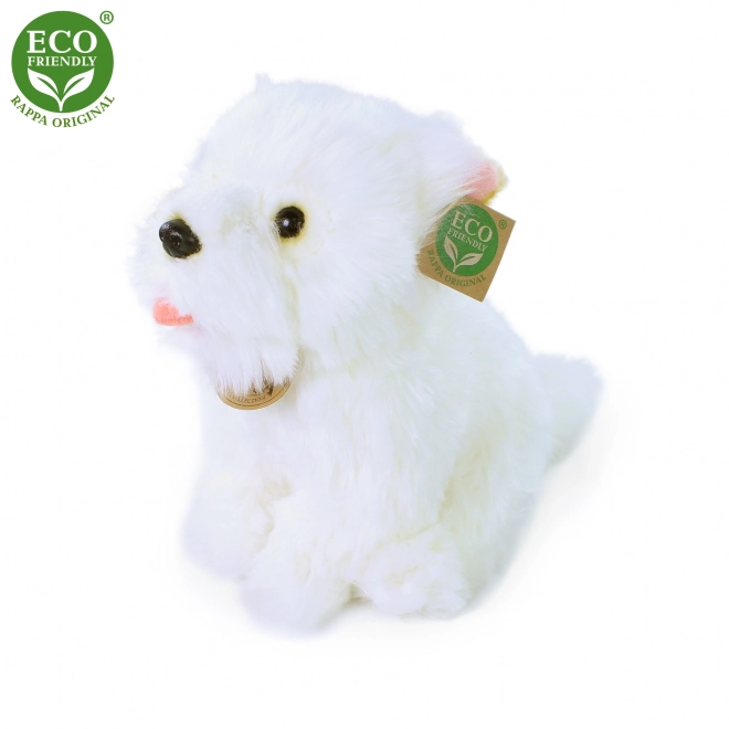 Cane West Highland Terrier Peluche Seduto 23 cm Eco-Friendly