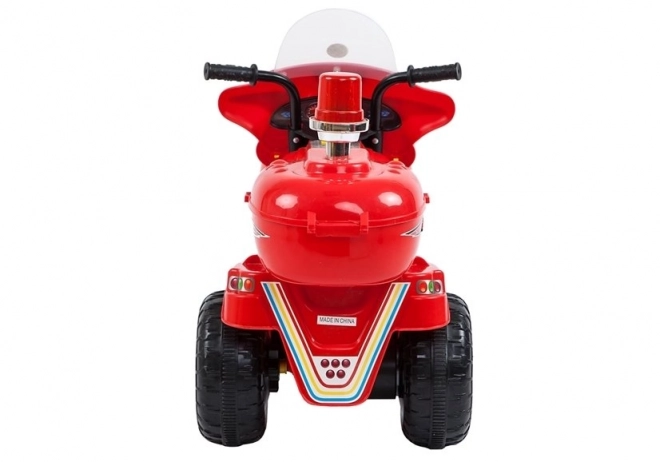 Moto elettrico rosso per bambini