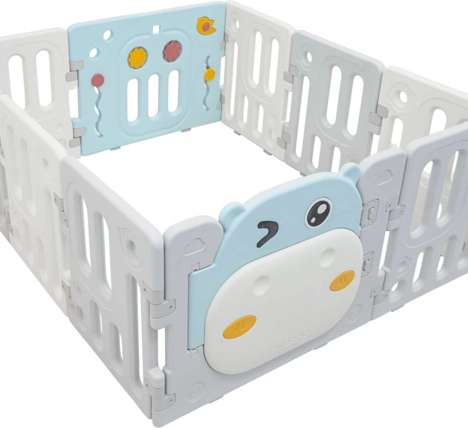 Recinto modulare Hippo blu