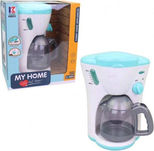 Macchina da caffè per bambini a batteria 20 cm