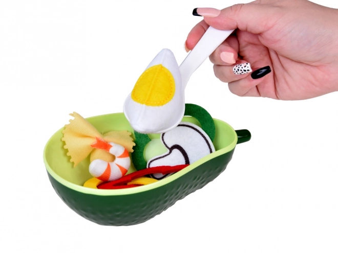 Set per Insalata Giocattolo con Ciotola e Accessori