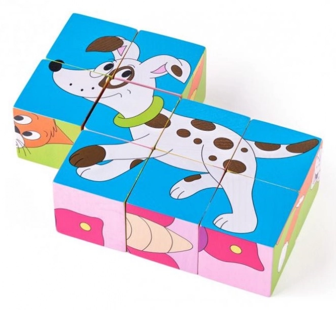 Cubetti con Animali in Colori WOODY