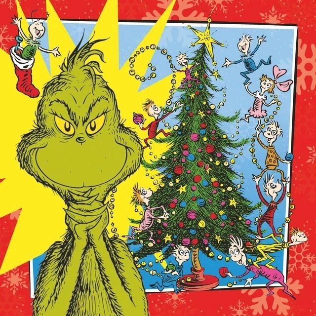 Puzzle Grinch 3x49 Pezzi di Ravensburger