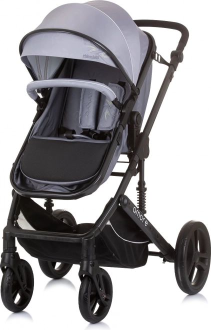 Passeggino Combinato Amore 2 in 1 Chipolino Grigio Cenere