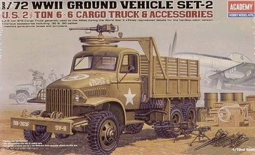 Set Veicolo Militare WWII - Camion Cargo 2,5 Ton