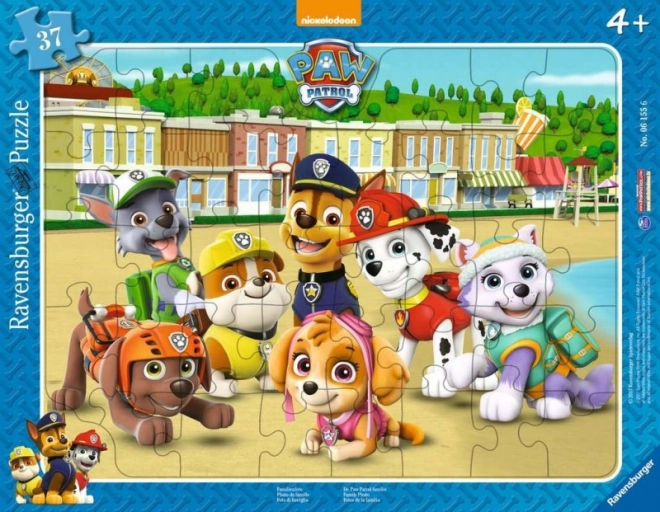 Puzzle Foto di Famiglia dei Paw Patrol 37 pezzi