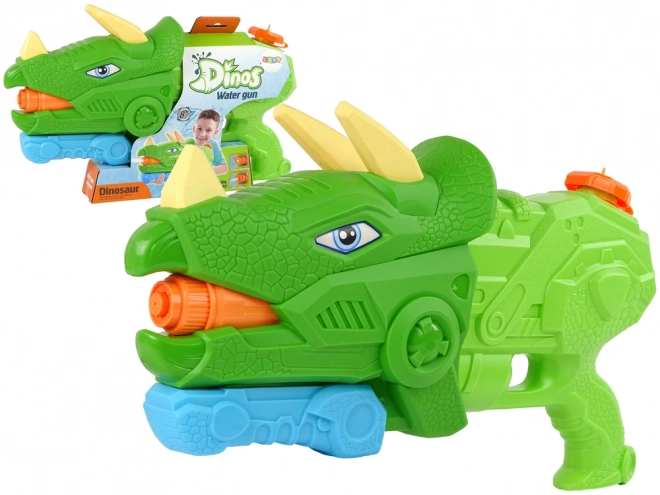 Pistola ad Acqua Triceratops Verde