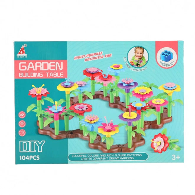 Giardino Fiori Blocchi Creativi per Bambini