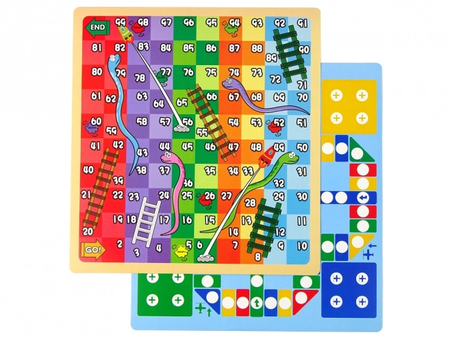 Tabellone Multifunzione Rosa per Bambini con Gioco Ludo