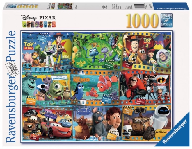 Puzzle Disney Pixar Film 1000 pezzi Ravensburger