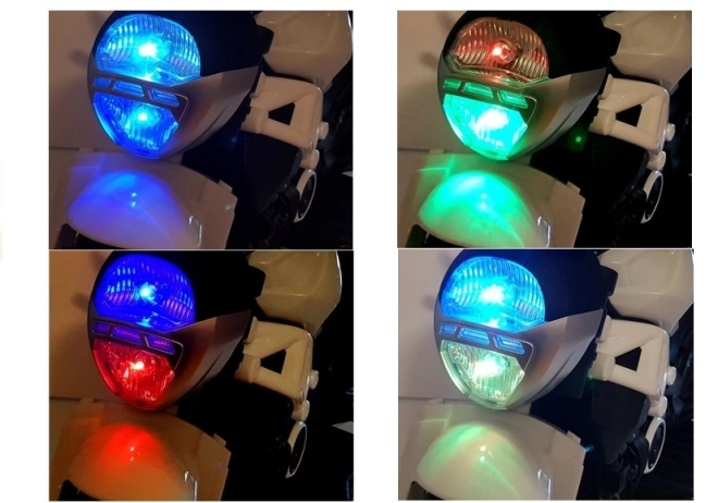 Faro LED colorato