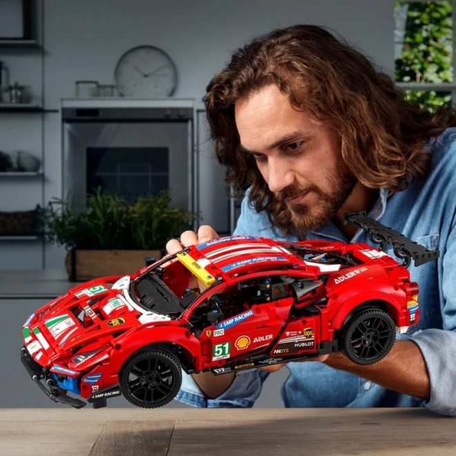 Automobile da corsa Ferrari 488 GTE LEGO Technic