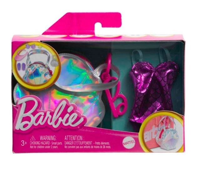 Barbie Set Moda Premium Costume Viola