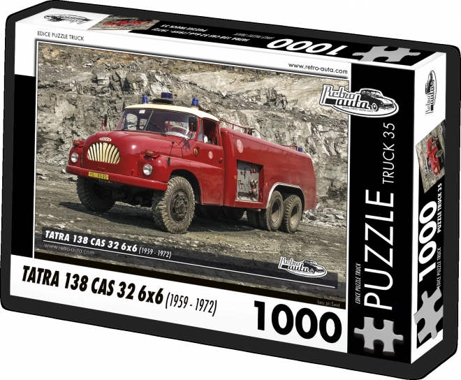 Puzzle camione d'epoca Tatra 138