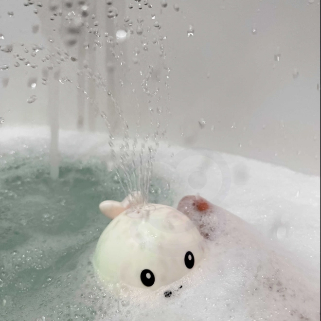 Balena LED zampillante per il bagno