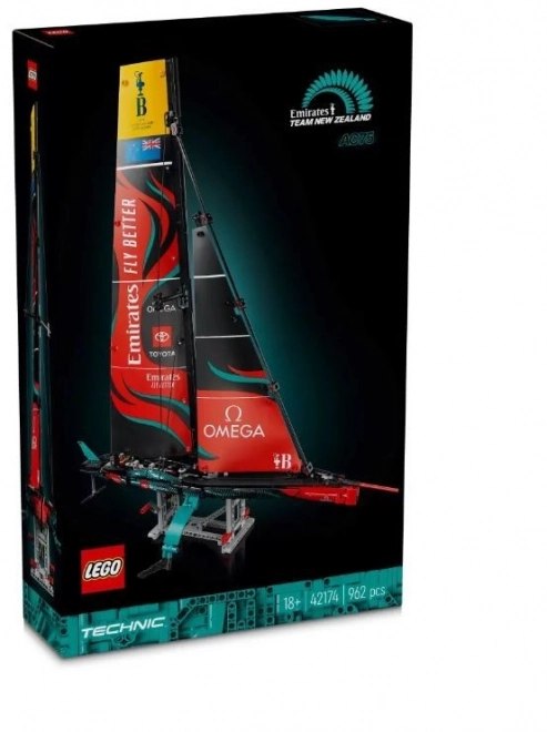 Lego Technic jachta Emirates Team New Zealand