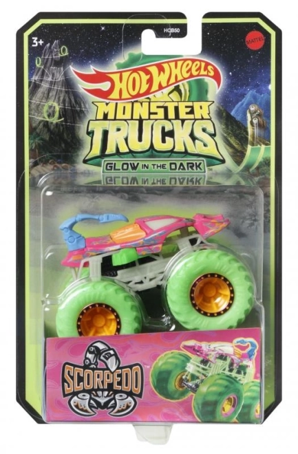 Hot Wheels Monster Trucks Luminosi nel Buio