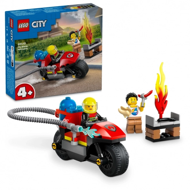 Motocicletta di soccorso antincendio LEGO