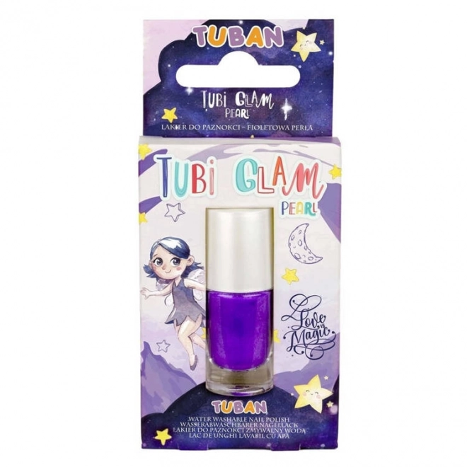 Smalto Bambini Tubi Glam Viola Perla