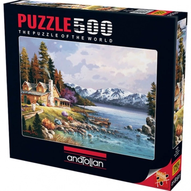 Puzzle Casetta di montagna 500 pezzi