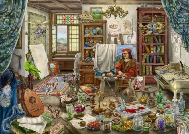 Puzzle Ravensburger: Studio Artistico