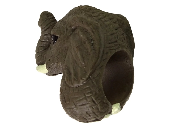 Testa di elefante realistica