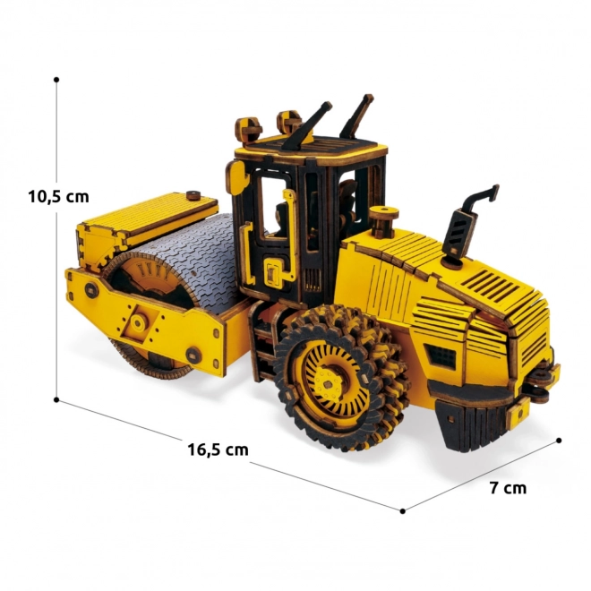 Puzzle in legno 3D Rullo Compressore