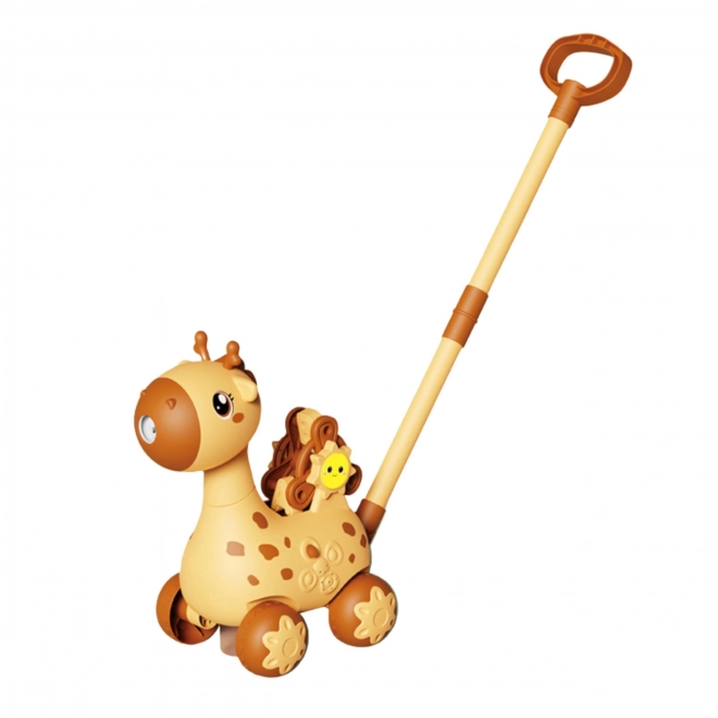 Macchina per bolle di sapone Giraffa 2 in 1 per bambini