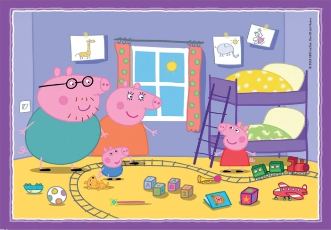 Puzzle Peppa Pig Progresso 4in1