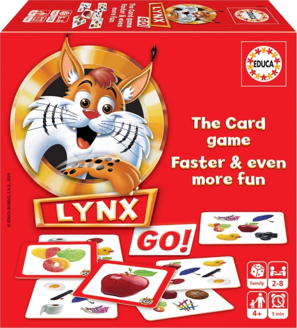 Gioco di carte Educa Lynx Go! 6 in 1