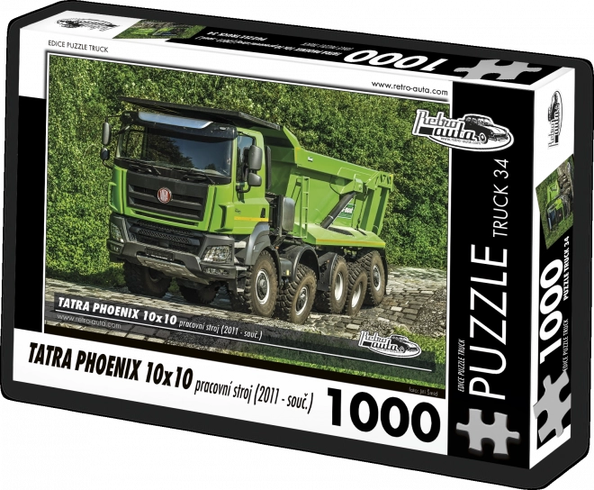 Puzzle Camion Tatra Phoenix Retro-Auta 1000 Pezzi