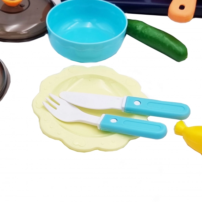 Woopie cucina per bambini con lavello rosa