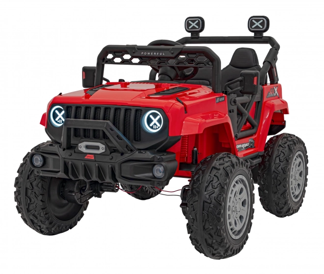 Auto elettrico per bambini OFF ROAD Speed rosso