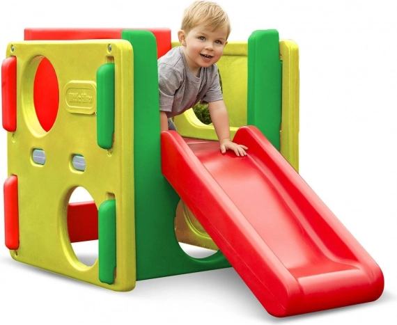 Little Tikes Jr. Activity Gym – arrampicata naturale per esterni e interni con scivolo