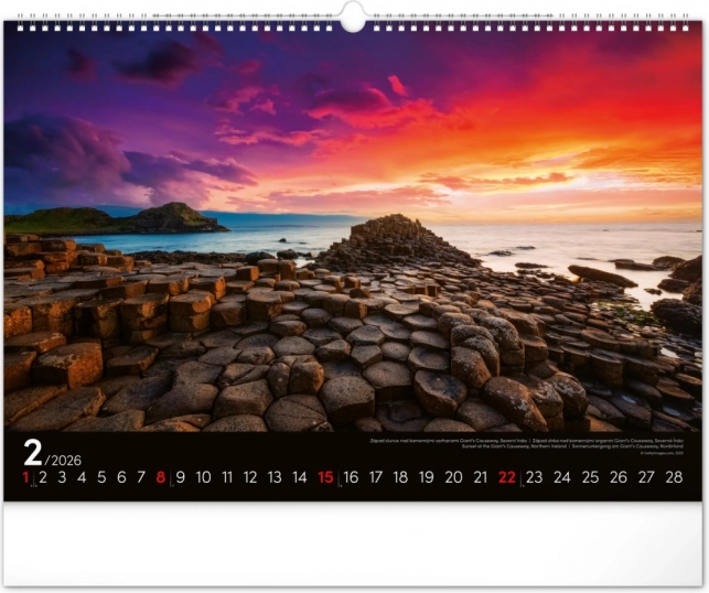 Calendario da parete Paesaggi 2026