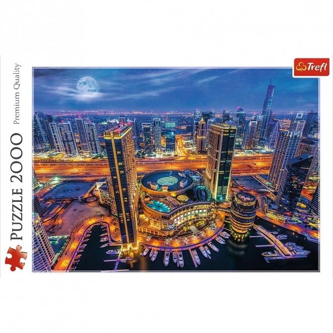 Puzzle 2000 pezzi luci di Dubai