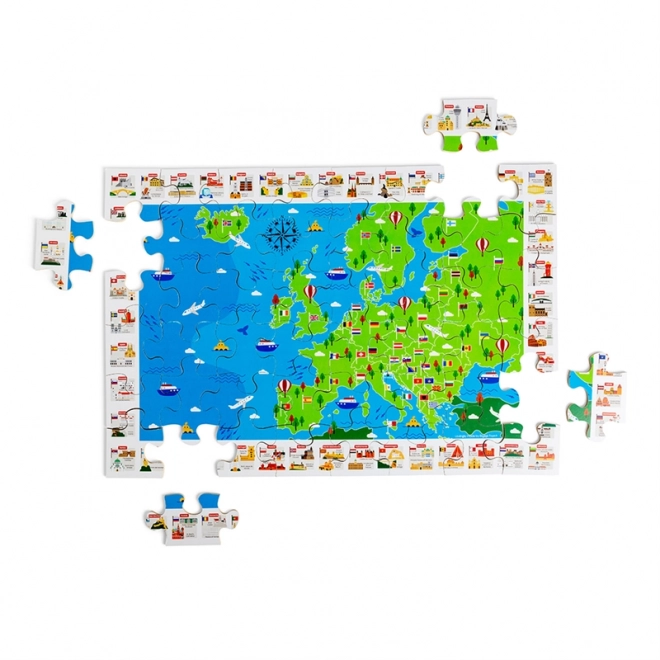 Puzzle Monumenti Europei di Bigjigs Toys